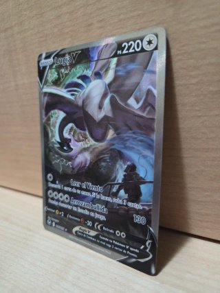 Carta Pokemon Lugia V 186 Tempestad Plateada