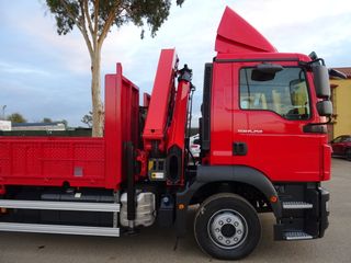 MAN TGM 15 250-CAMIONES GRUA