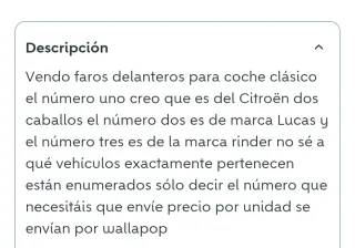 Faros delanteros clásicos (3 unidades)