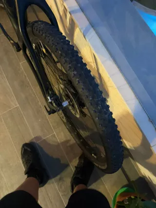 Bicicleta de carbono