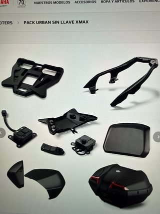 Yamaha XMAX 125 MAX TECH PLUS Negra