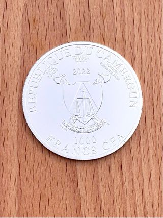 Moneda Plata Gaudi 1 Onza.