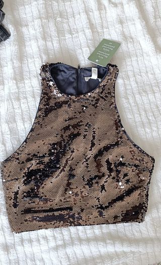 Top de lentejuelas. Nuevo sin estrenar y con etiqu