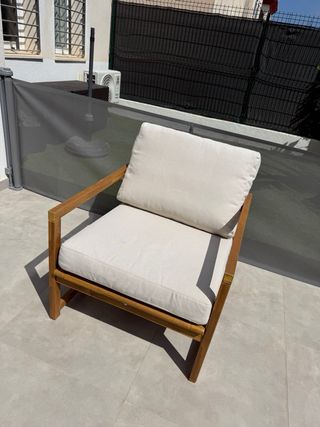 Sillón exterior Nammaro madera Ikea