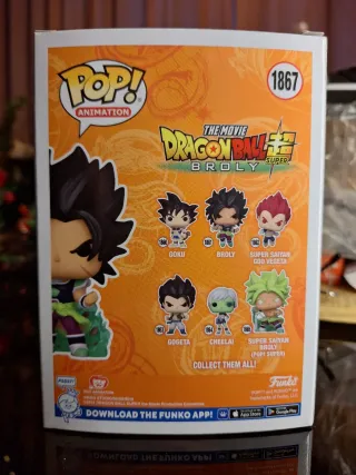 Funko Pop! Broly 1867 Dragon Ball Super