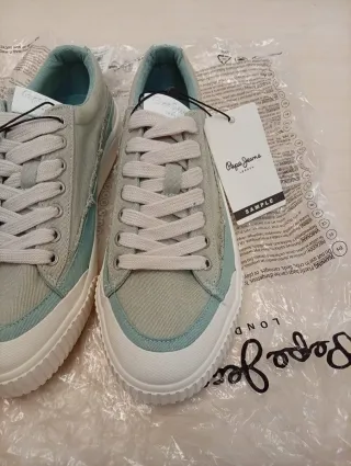 Zapatillas Pepe Jeans Talla 37 Nuevas. Verde