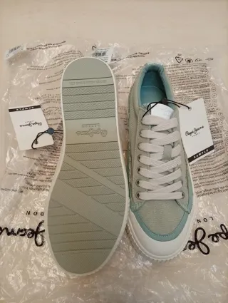 Zapatillas Pepe Jeans Talla 37 Nuevas. Verde