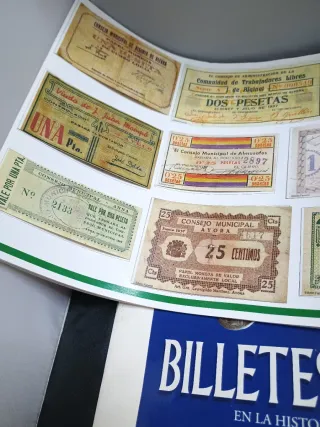 Álbum Historia Comunidad Valenciana: Billetes y Mo