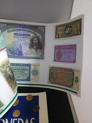 Álbum Historia Comunidad Valenciana: Billetes y Mo