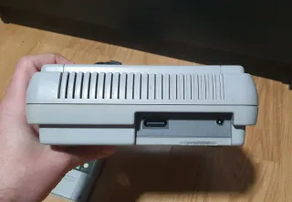Consola Super Nintendo SNES Gris + Juego