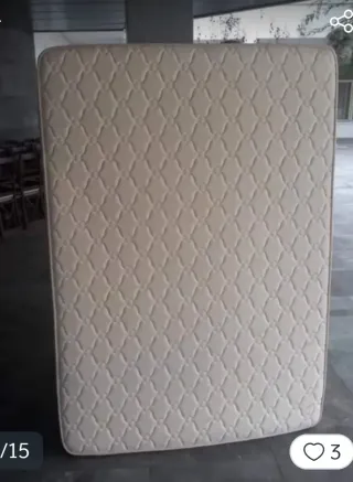 Cama 1.10x1.90 con colchón