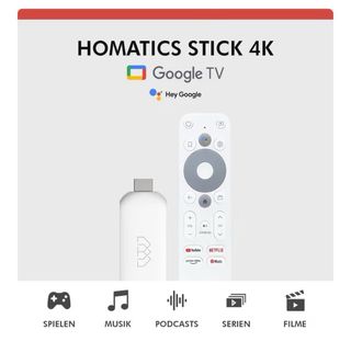 Homatics TV Streaming Device + Remote