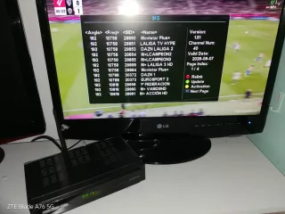 ILUMINADO  Fonestar RDS-584WHD Receptor Funcionand