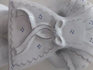 Decorazione Vintage Nonna Bavarese in ceramica