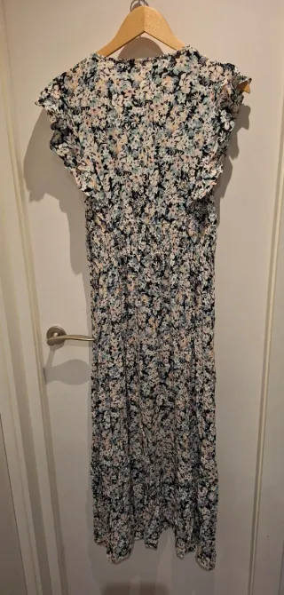 Vestido largo estampado floral