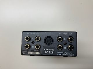 Ecualizador KEF Kube 103/3 Activo Negro