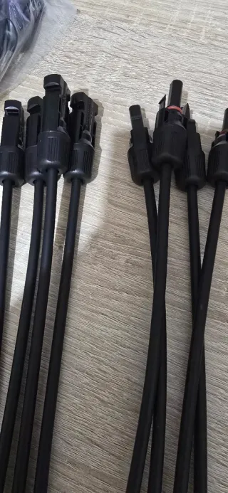 Kit 6 piezas conectores panel solar