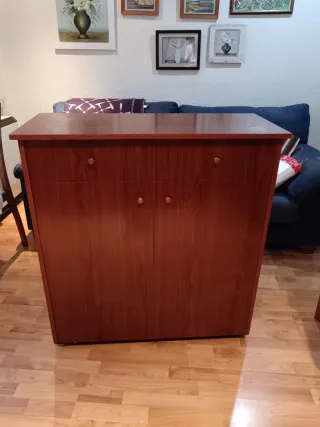 Mueble Cama Plegable de Madera