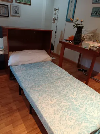 Mueble Cama Plegable de Madera
