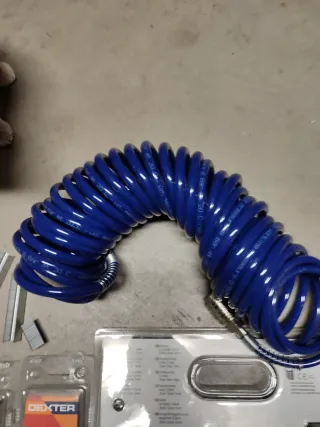 Pistola Grapadora Neumática Dexter + Manguera