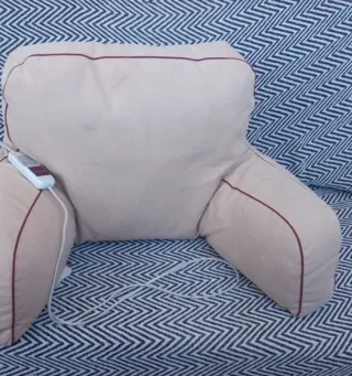 Cojín lectura eléctrico beige