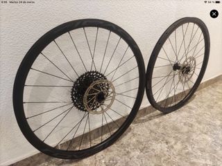 Ruedas MTB 29 boost Roval Control Carbono.