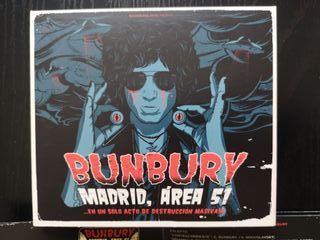 Bunbury Madrid, Área 51 (2 CDs + 2 DVDs)