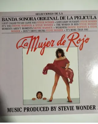 Banda Sonora Original La Mujer de Rojo LP Vinilo