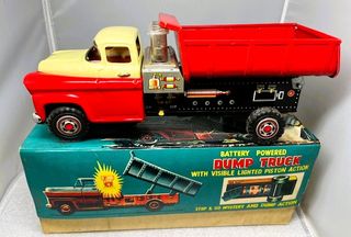 NOMURA CAMION VOLQUETE ELECTRICO, FUNCIONA, ,RARO