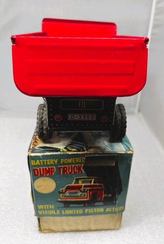 NOMURA CAMION VOLQUETE ELECTRICO, FUNCIONA, ,RARO
