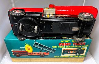 NOMURA CAMION VOLQUETE ELECTRICO, FUNCIONA, ,RARO