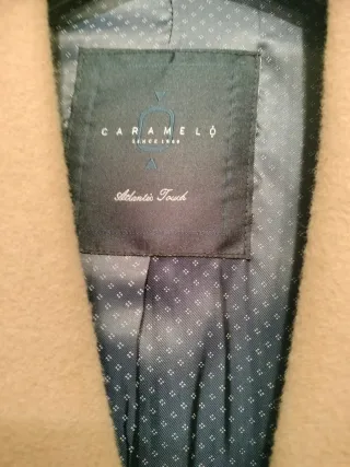 Abrigo Camel Caramelo TXL