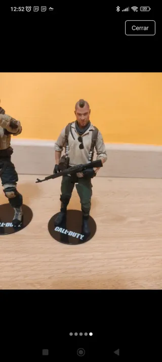 Lote 4 Figuras Call of Duty McFarlane Toys