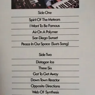 LP 1980 ELECTRO SYNTH Jezz Woodroffe - Opposite Di