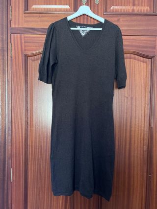 Vestido Tommy Hilfiger marron