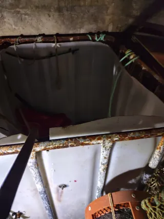 Depósito / vivero 1000L con Pallet