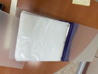 Carpeta para CDs/DVDs translúcida