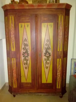 Mueble Suizo Antiguo 1859