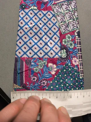 Cravatta fantasia patchwork Giaccomo Larusso