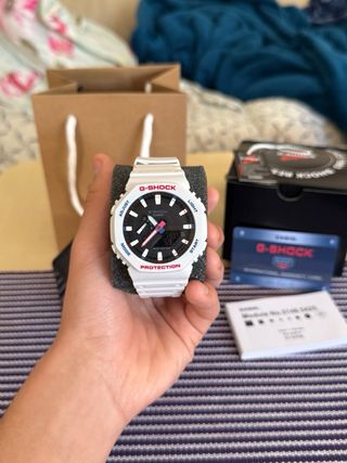 Reloj Casio G-Shock Blanco y Negro
