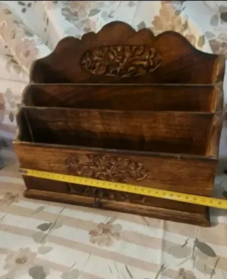 Palisandro Antiguo Escribanía Impermeable