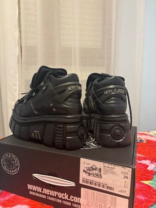 Botas New Rock M-106-S29 Talla 39 Nuevas