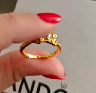 Anillo Pandora Carroza Cenicienta