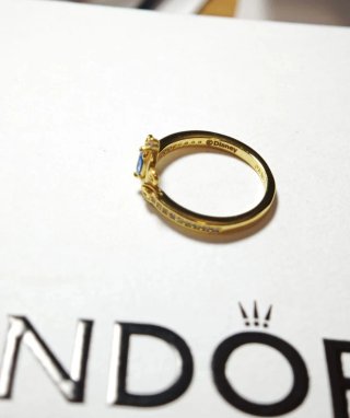 Anillo Pandora Carroza Cenicienta