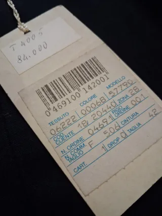 Gonna tubino blu scuro