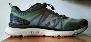 Zapatillas Kelme Verdes y Naranjas