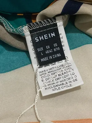 Top mujer estampado geométrico