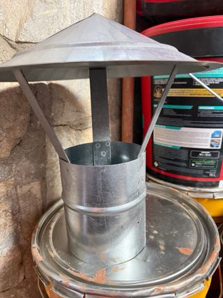 Sombrerete para chimenea 125mm