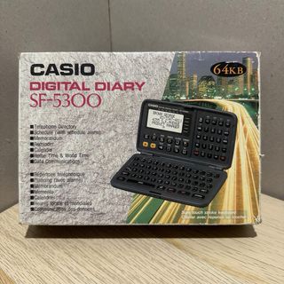 Casio Digital Diary SF-5300 - Agenda vintage 64KB
