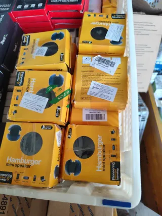 lote Altavoz Mini Hamburguesa The Audio Artist